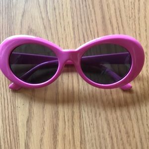 Pink clout glasses/sunglasses